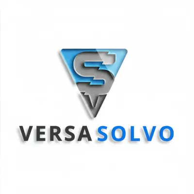 هوية بصرية متكاملة وشعار لشركة الاستشارات "Versa Solvo"