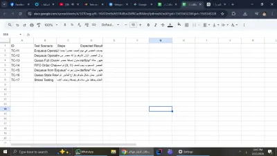 مشروع توثيق جودة البرمجيات (QA) لمنطق هياكل البيانات الأساسية