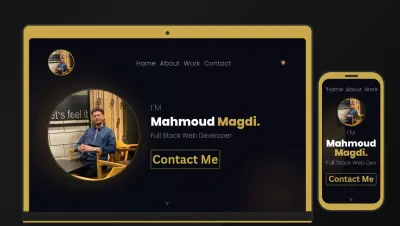 صورة العمل تصميم Portfolio احترافي لعرض الأعمال