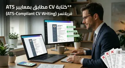 كتابة وتنسيق سيرة ذاتية (CV) احترافية متوافقة مع أنظمة الفرز الآلي (ATS