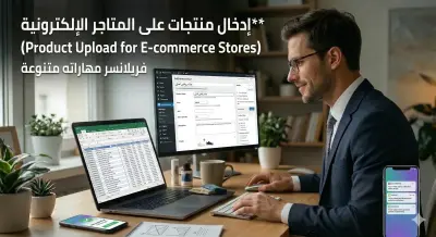 إدخال منتجات على المتاجر الإلكترونية