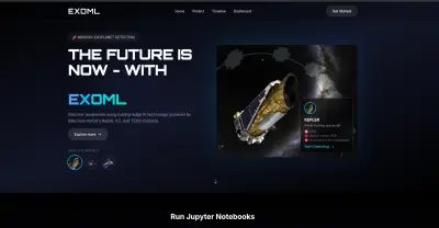 ExoML: Intelligent Machine Learning System for Exoplanet Detection and Space Data Analysis