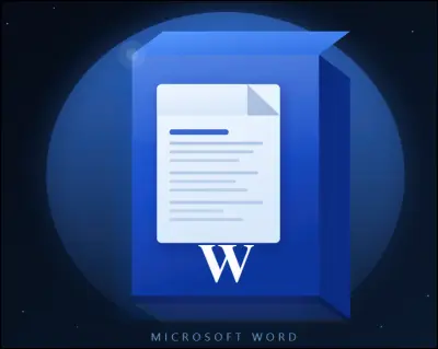 تصميم باستخدام  Microsoft Word