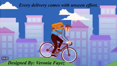 فيديو موشن جرافيك قصير عن معاناه أصحاب الدليفرى