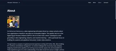 تصميم Portfolio محترف