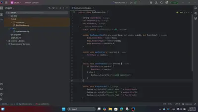 مشروع برمجة Java
