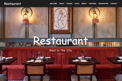 Restaurant Website Design