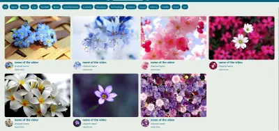 موقع فيديوهات تفاعلي مع نظام تسجيل مستخدمين (Shouf)