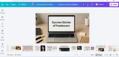 تصميم عروض PowerPoint احترافية (PowerPoint ,Canva) | Pitch Deck | عروض جامعية وشركات