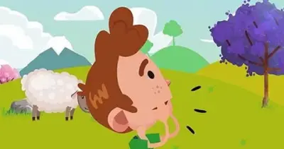 قصه اطفال بعنوان(الراعى الكذاب) لطباعه