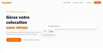 EasyColoc - Plateforme Web de Gestion de Colocation
