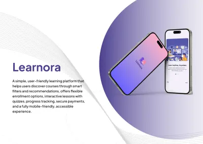 E-learning App ( Learnora )