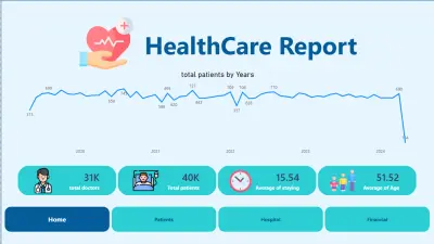 تحليل متكامل و عمل dashboard لHealthcare dataset