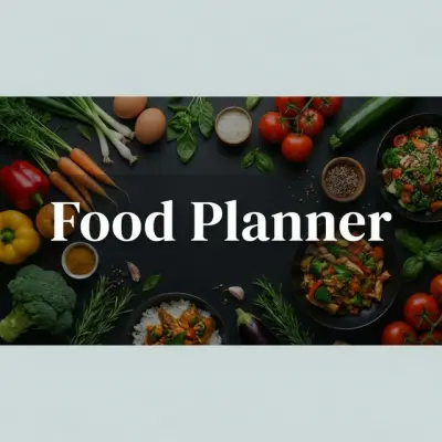 Food Planner هو تطبيق اندوريد و جافا لتنظيم الوجبات اليويمية