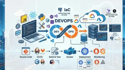 بناء تطبيق ويب متكامل باستخدام ادوات الديف اوبس DevOps