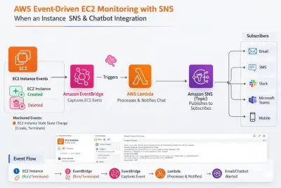 Event-Driven EC2 Monitoring with SNS: Real-Time Alerts on AWS
