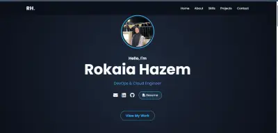 Modern Personal Portfolio Website