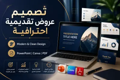 تصميم عروض تقديمية احترافية ( Presentation Design)