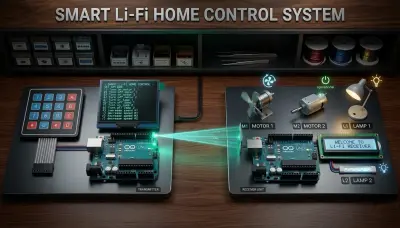 تحليل أداء نظام LIFI