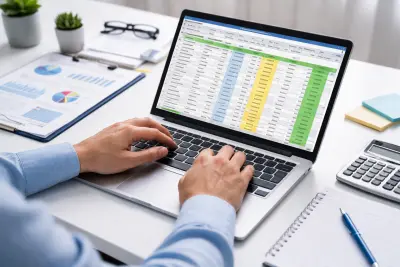 إدخال البيانات وتنظيمها بدقة