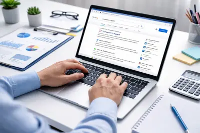 البحث عن المعلومات والشركات على الإنترنت