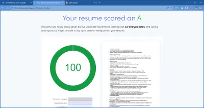 تصميم cv قوي و موقع شخصي احترافي
