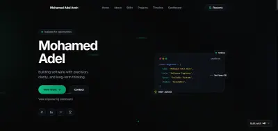 إنشاء Portfolio احترافي مع إستضافة مجانية و امكانية التحكم الكاملة