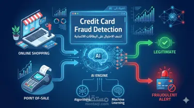 Credit Card Fraud Detection باستخدام Machine Learning