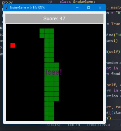 Snake Game – لعبة الثعبان بلغة Python