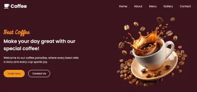 تطوير واجهات مواقع احترافية باستخدام HTML وCSS وJavaScript