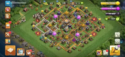 متاح قرية كلاش اوف كلانس ليفل 11 للبيع