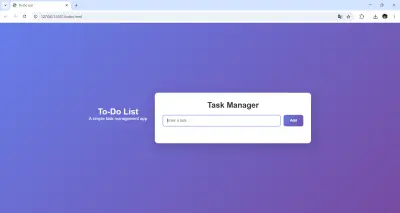 تطوير تطبيق لإدارة المهام اليومية
