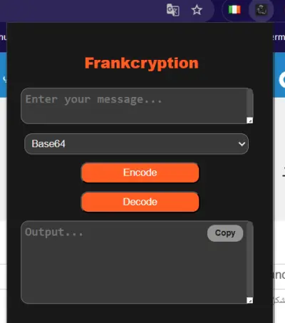 اضافه ويب لتشفير و فك التشفير