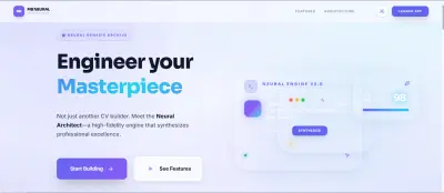 تصميم وتطوير AI CV Builder احترافي مع تحسين ATS وتصدير PDF