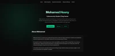 إنشاء بورتفوليو شخصي تفاعلي مع استضافة مجانية