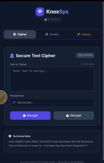 Delta9 Encryption Tool