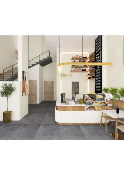 تصميم مقهى كافيه مودرن