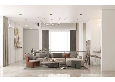 تصميم داخلي لفيلا