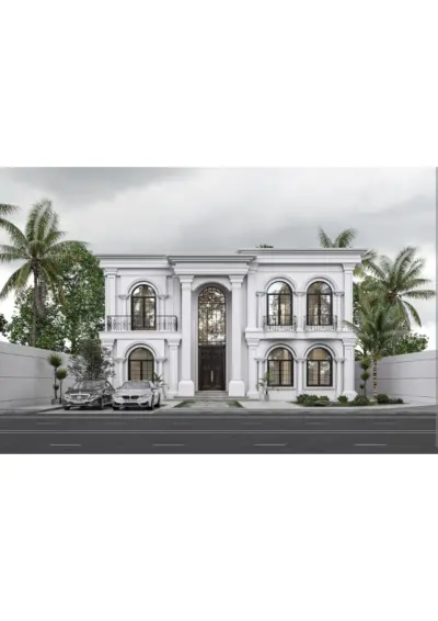 تصميم خارجي لفيلا