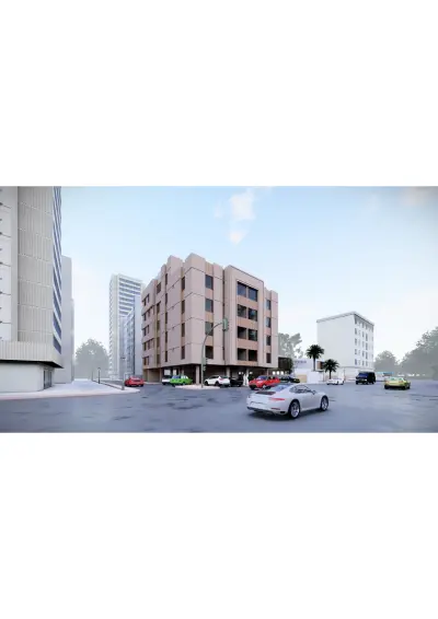 تصميم مبنى سكني في الرياض