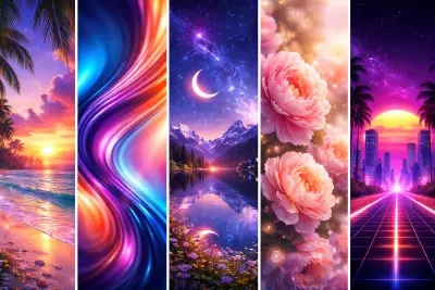 خلفيات شاشة الهاتف رقمية