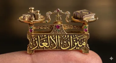 صورة رقمية ميزان الألغاز