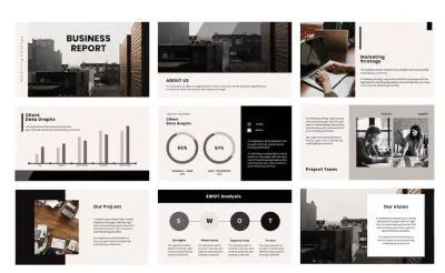 تصميم عرض تقديمي احترافي PowerPoint و Canva بشكل منظم وجذاب