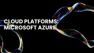 تصميم عرض تقديمي احترافي Powerpoint حول خدمات Microsoft Azure Cloud.