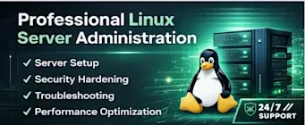 إعداد خادم Linux وتشغيل التطبيقات عليه