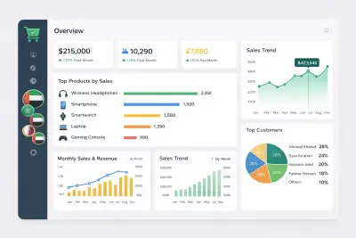 تحليل مبيعات متجر إلكتروني باستخدام Python وPower BI
