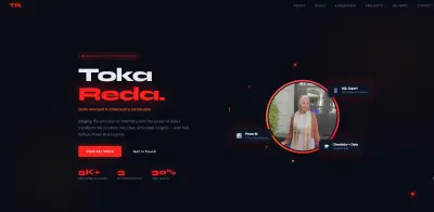 تصميم Portfolio احترافي للتقديم على الشركات