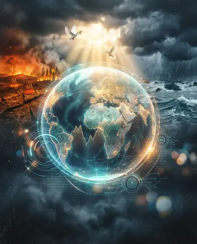 صورة معبرة عن الاحداث الجاريه