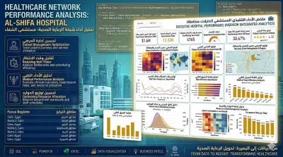 مستشفى الشفاء | Power BI Healthcare Dashboard