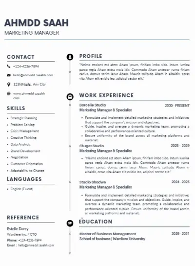 عمل CV بشكل محترف